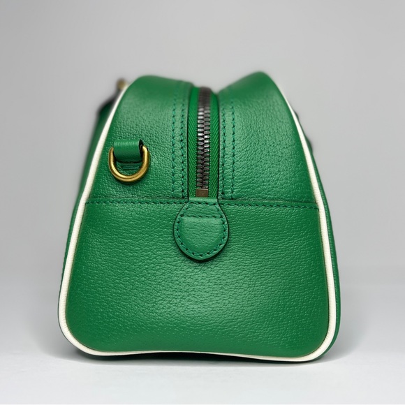 GUCCI x Adidas Green Logo Duffle Bag 727558 Collaboration Collector Strap Zip - Picture 2 of 16